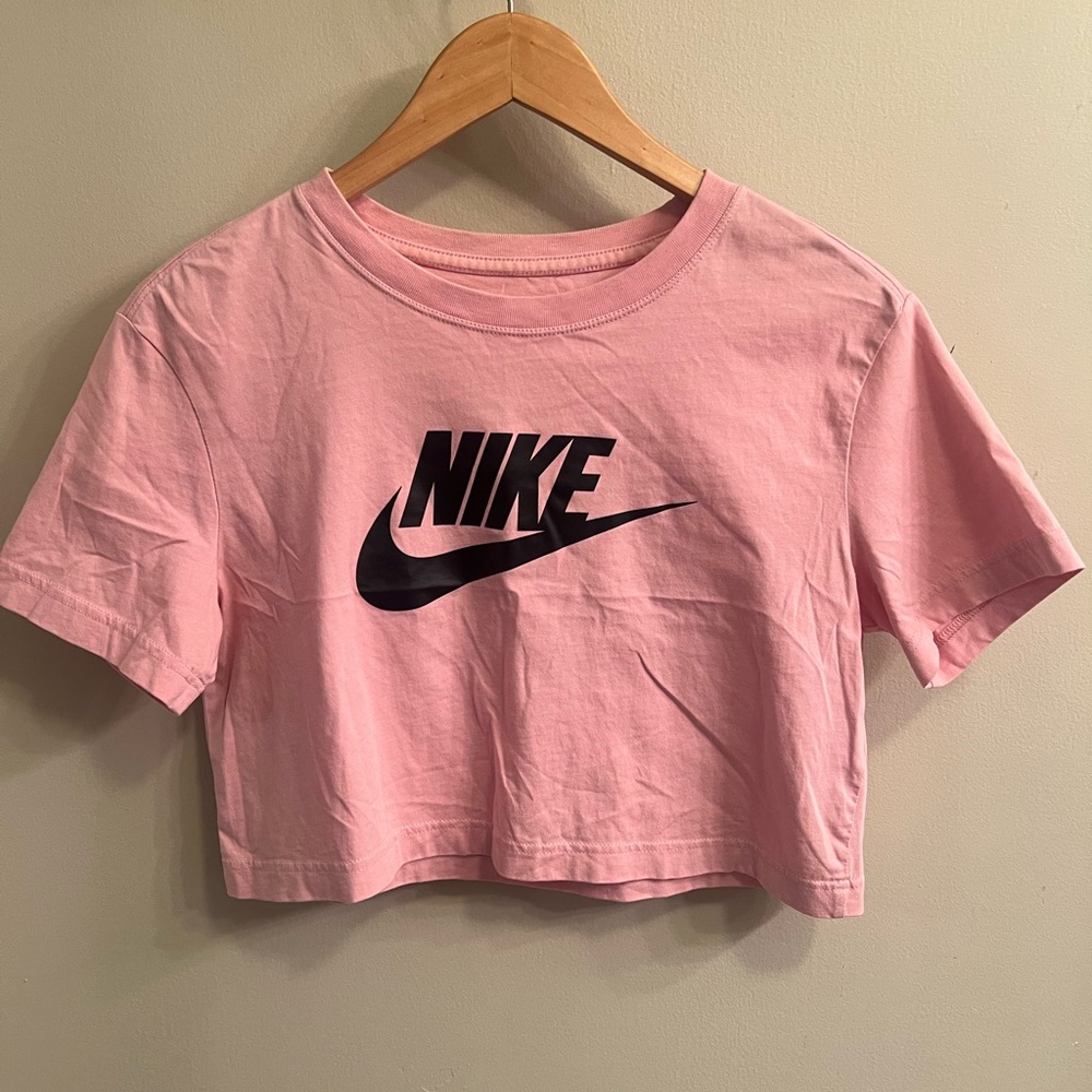 Nike Pink Crop Top